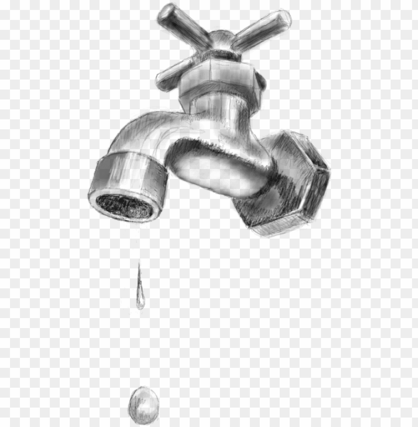Faucet Dripping Drawing Ta Png Image With Transparent Background