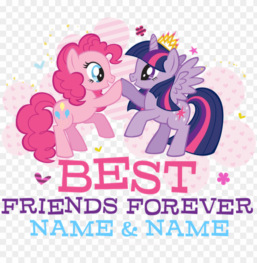 favorite - best friends forever my little pony PNG image with transparent  background | TOPpng