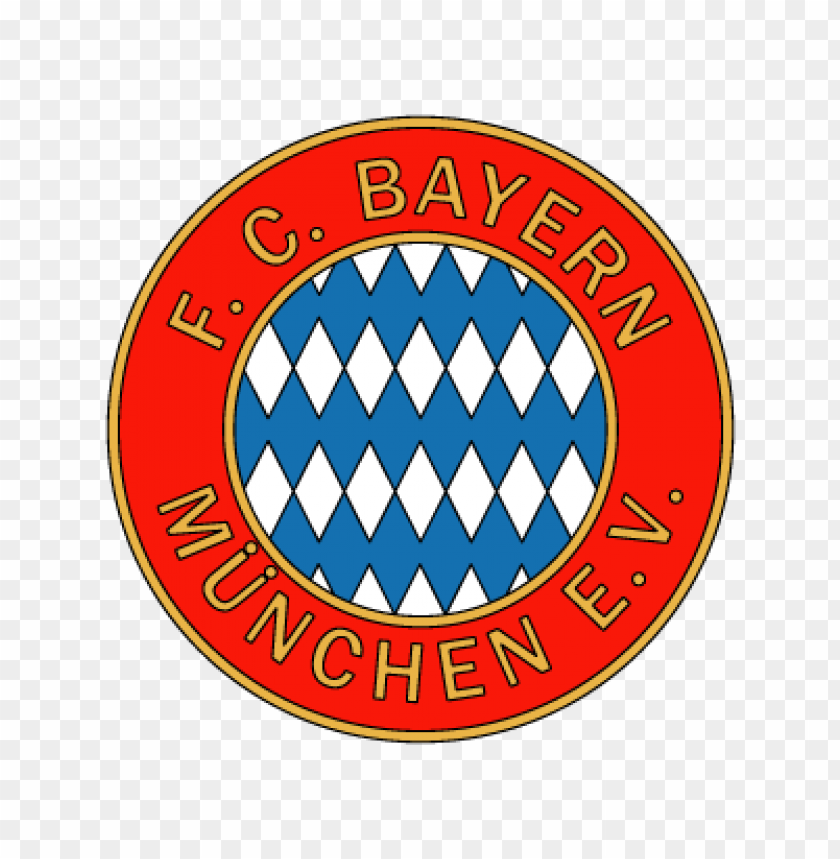  fc bayern munchen ev 1970s logo vector logo - 470025