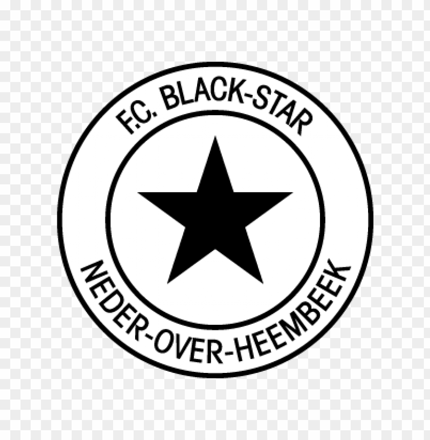  fc black star vector logo - 460283