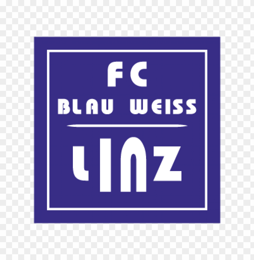  fc blau weib linz vector logo - 460577