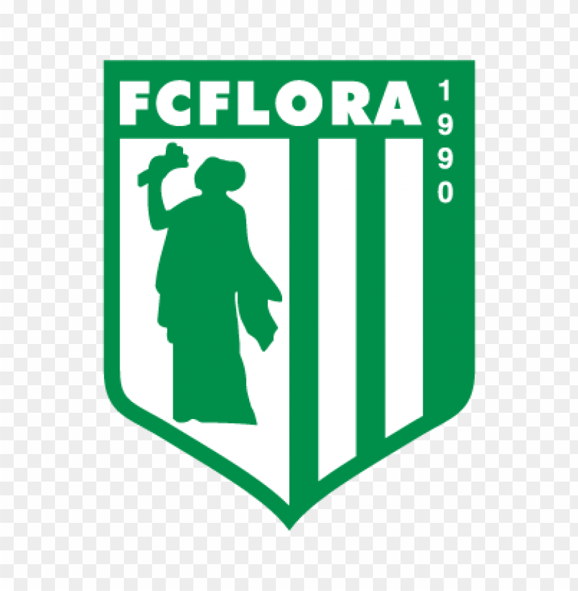  fc flora tallinn vector logo - 459978