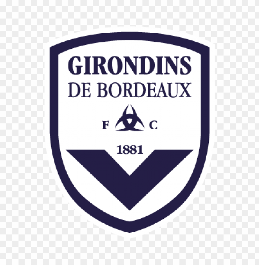 free PNG fc girondins de bordeaux (1881) vector logo PNG images transparent