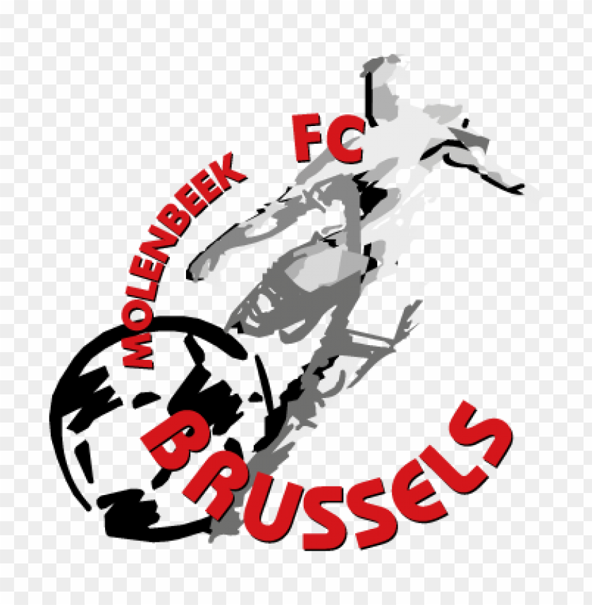  fc molenbeek brussels old 2005 vector logo - 460408