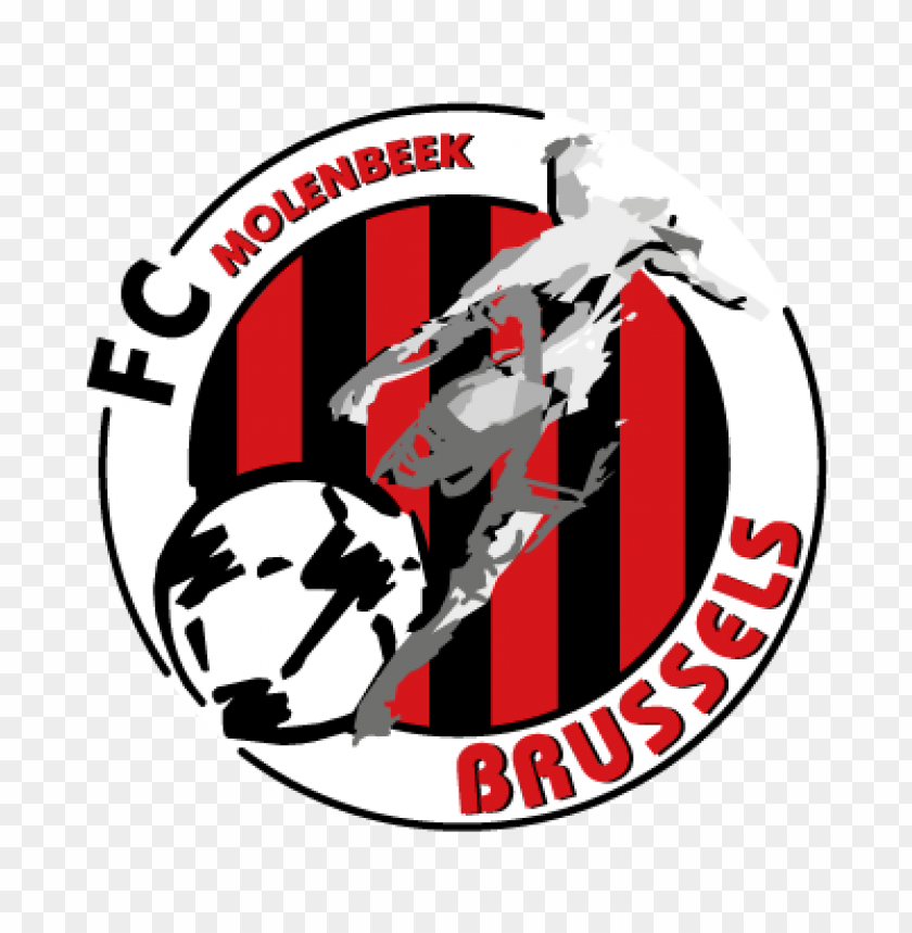  fc molenbeek brussels old 2007 vector logo - 460407