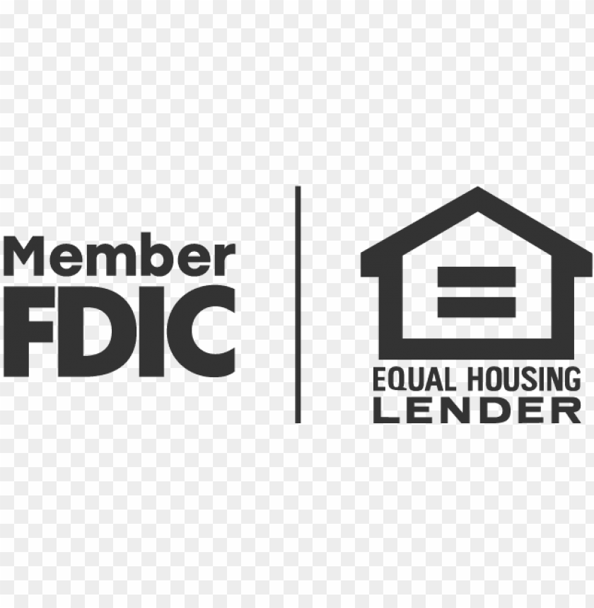 Fdic And Equal Housing Lender Logo Black Equal Housing Lender