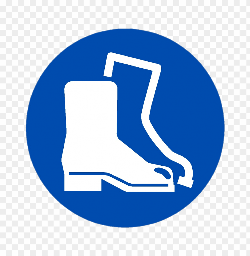 miscellaneous, safety symbols and signs, feet protection symbol, 