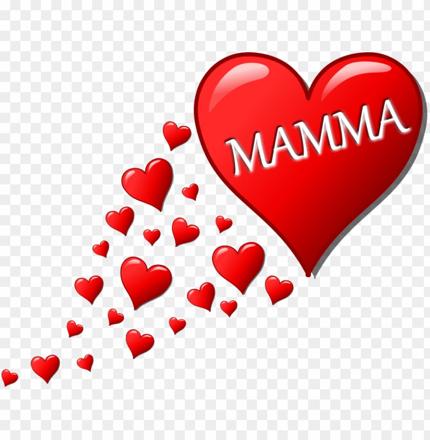 free PNG feliz dia das mães e outros festa della mamma mia mamma - hearts for mother's day PNG image with transparent background PNG images transparent