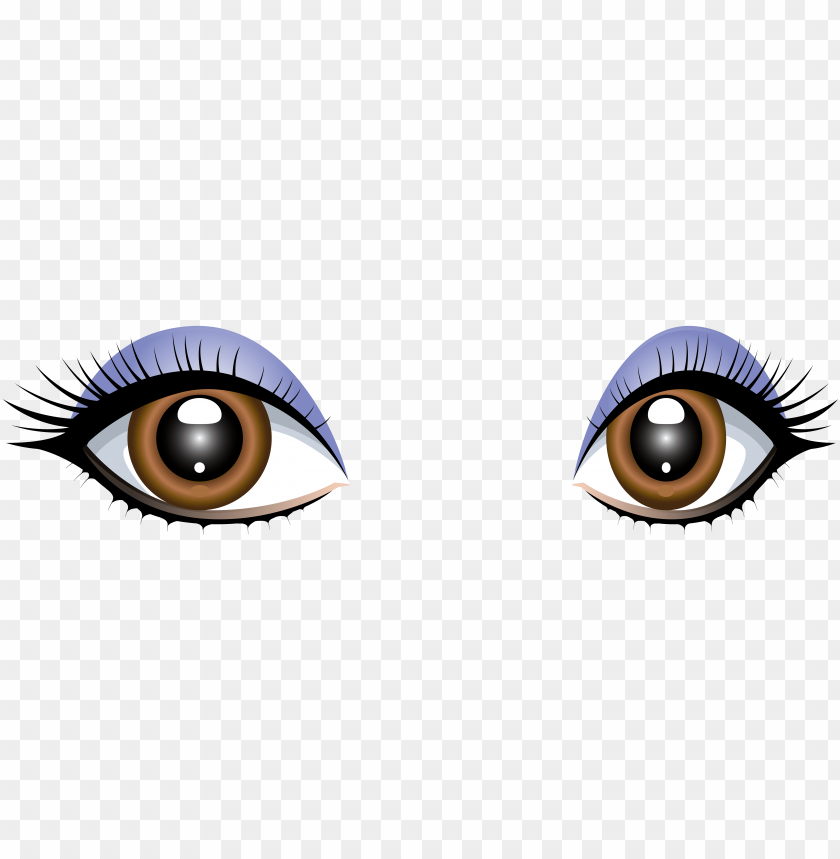 eyes, female