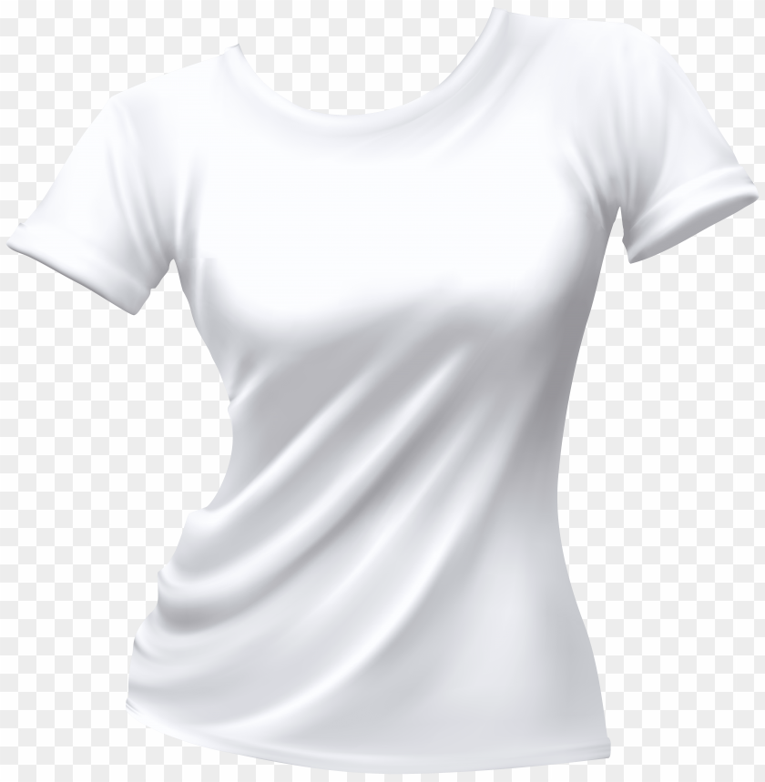 female, t, white, shirt