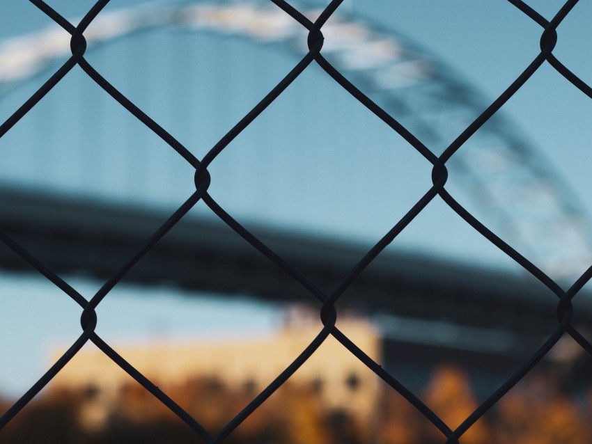 fence, mesh, grid, blur