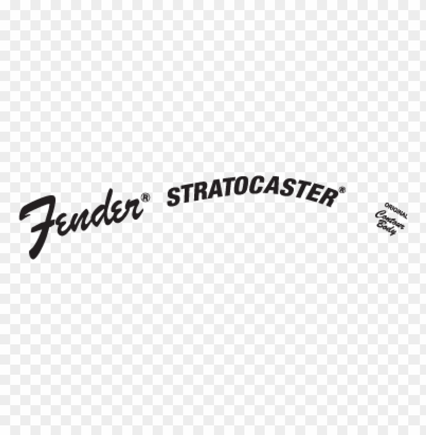 fender stratocaster logo vector free - 466010