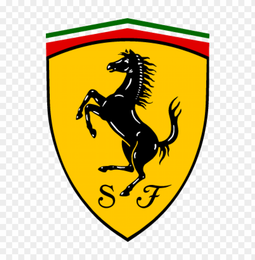  ferrari emblem logo vector - 466021