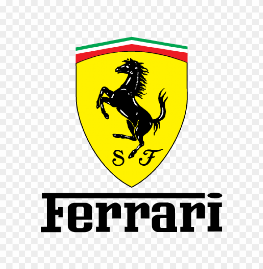 Ferrari Logo Vector Toppng