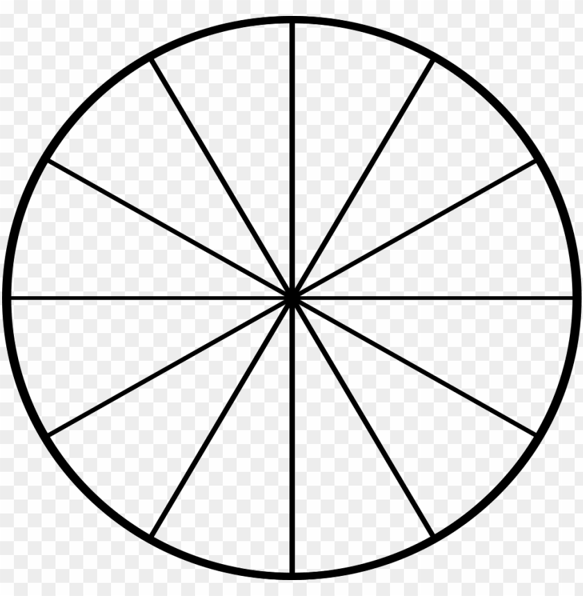 Printable Blank Spinner Wheel Template