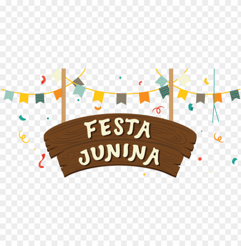 free PNG festa junina wooden hanging with celebration, festa - imagens festa junina PNG image with transparent background PNG images transparent