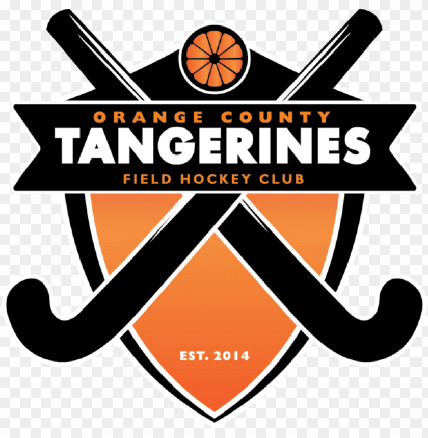 sports, field hockey, field hockey tangerines club logo, 