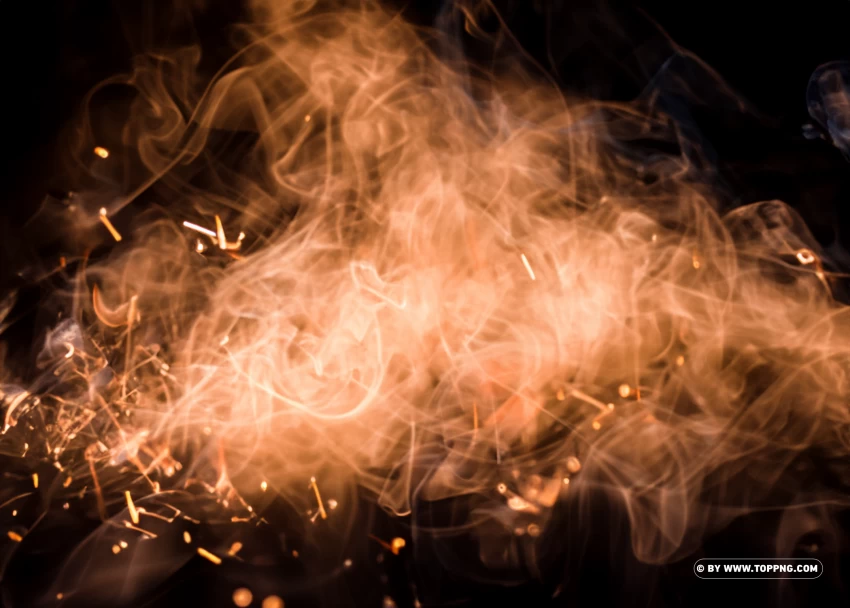 Fiery Flames and Sparkles High Quality Picture for Download