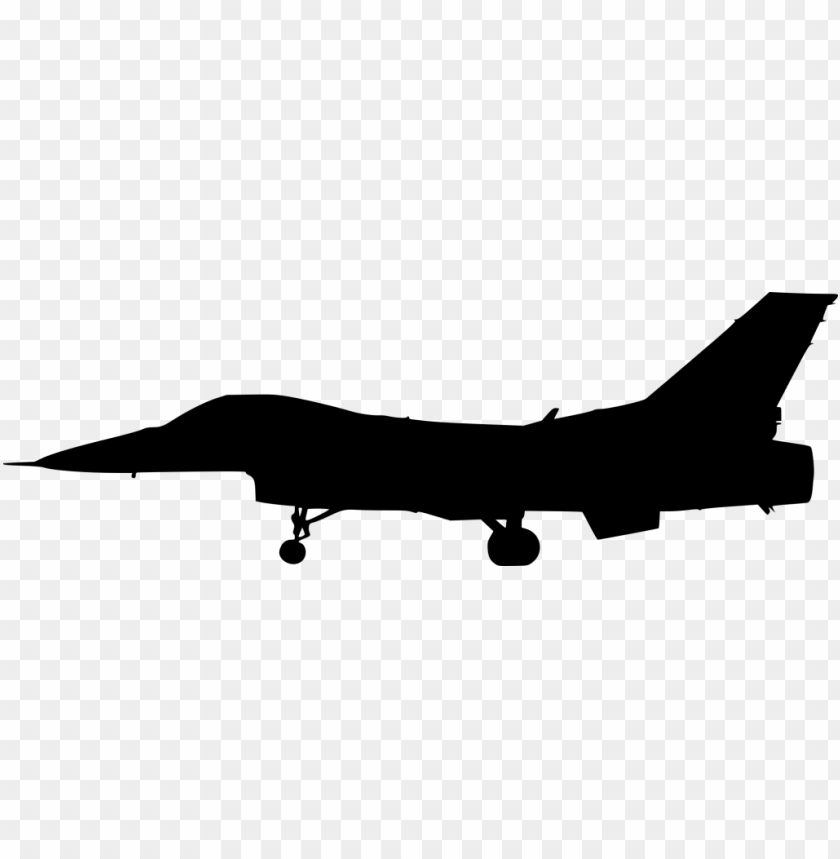 free PNG figther plane side view silhouette png - Free PNG Images PNG images transparent