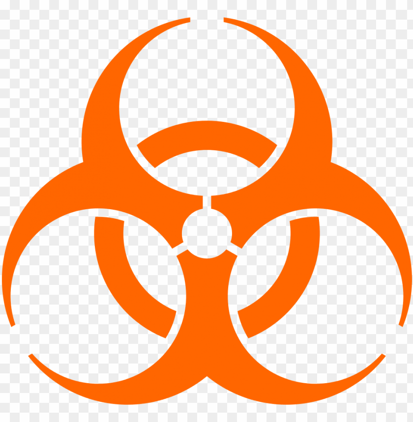 free PNG file biohazard symbol orange svg wikipedia white tiger - biohazard symbol PNG image with transparent background PNG images transparent