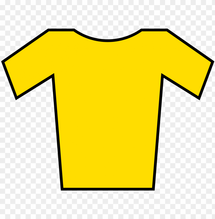 File Jersey Yellow Svg Yellow Jersey Png Image With Transparent Background Toppng