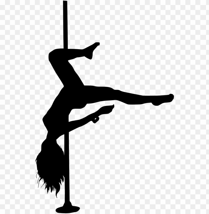 file size - pole dancer silhouette free PNG image with transparent background@toppng.com