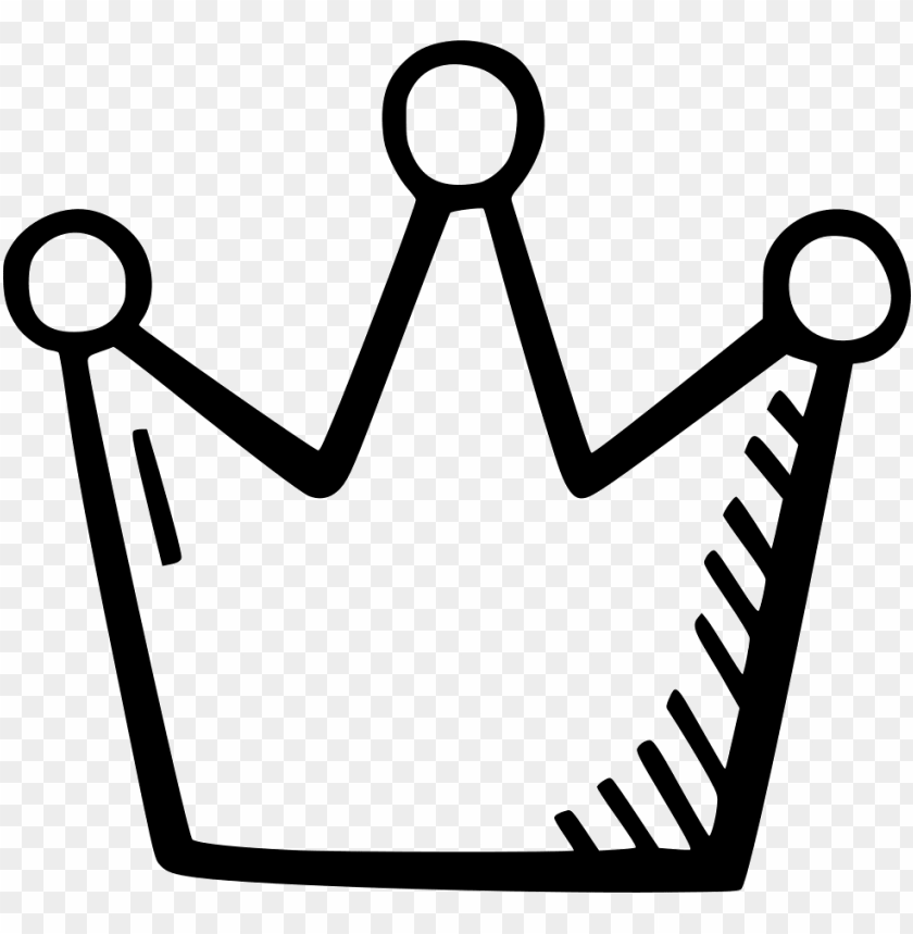Download File Svg Hand Drawn Crown Png Image With Transparent Background Toppng