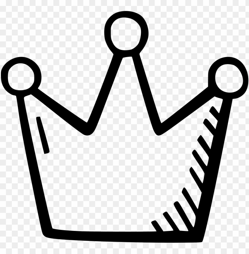 File Svg Hand Drawn Crown Png Image With Transparent Background Toppng