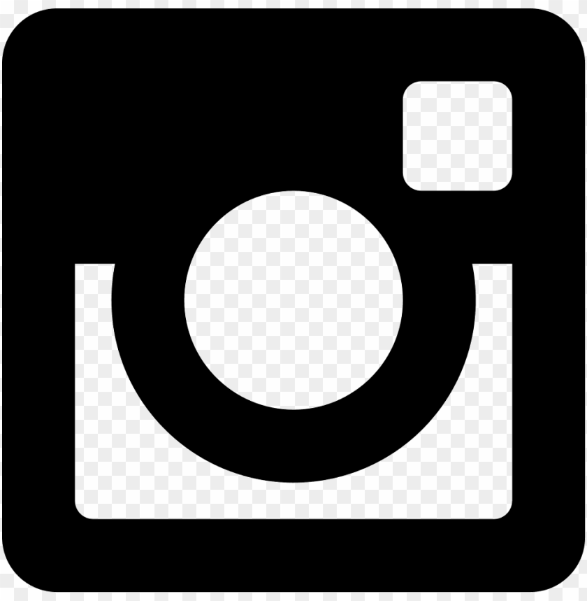 Black And White Instagram Logo Svg