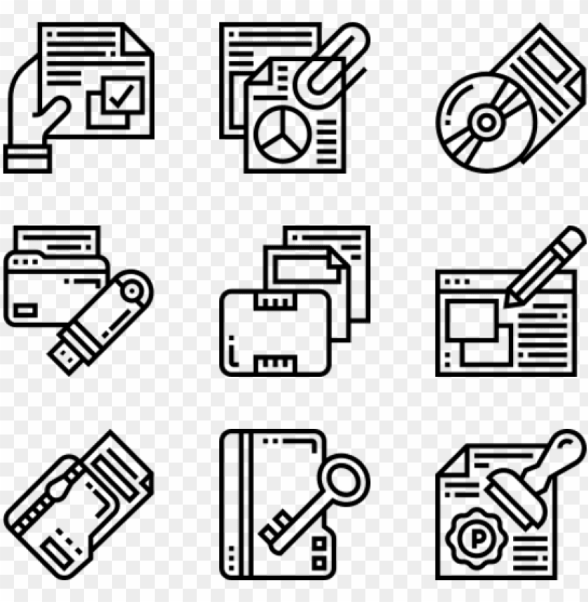 file, business icons, shipping, sign, work, silhouette, delivery