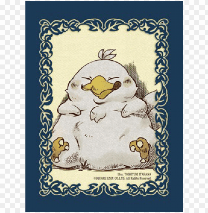 Final Fantasy Tcg Supplies Sleeves Fat Chocobo Fat Chocobo Card Sleeves ...