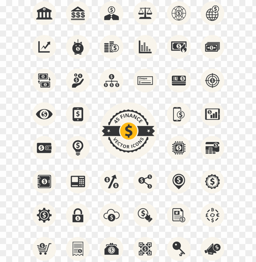 Finance Icons Vector Set Icon Png Free Png Images Toppng