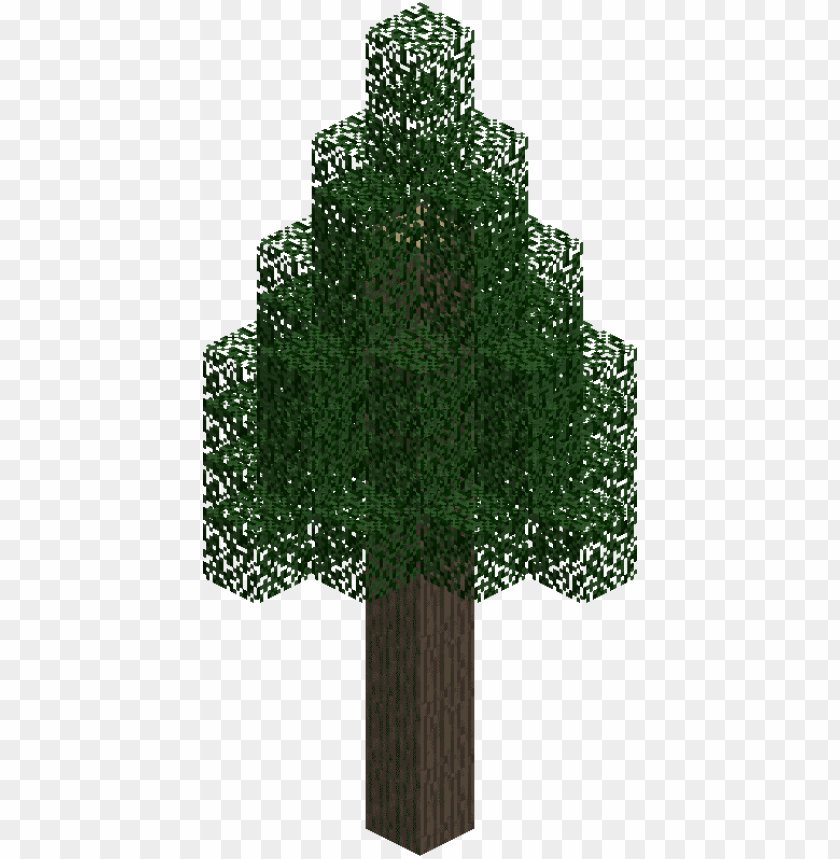 Fir Tree Minecraft Tree Png Image With Transparent Background Toppng