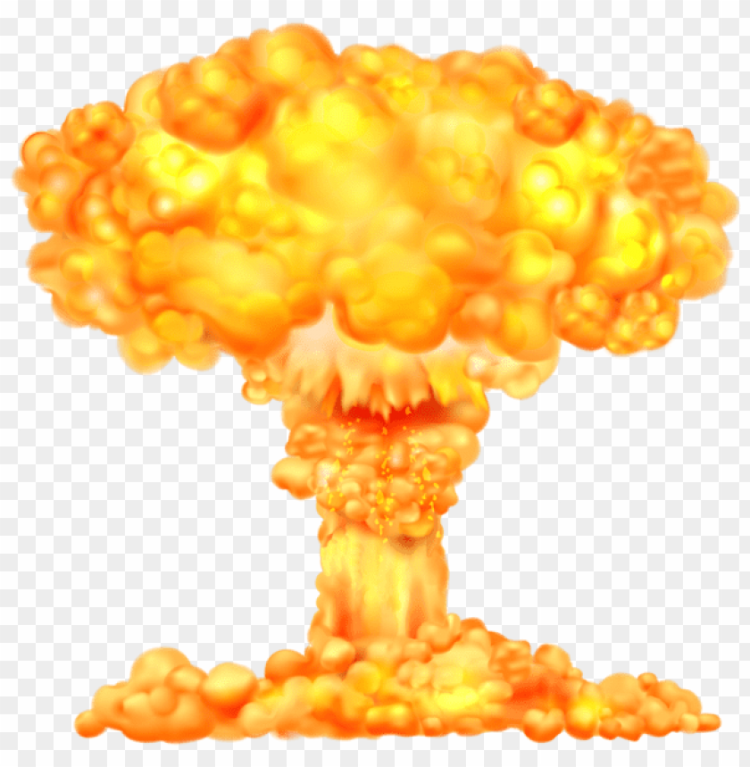 PNG image of fire explosion transparent with a clear background - Image ID 52237