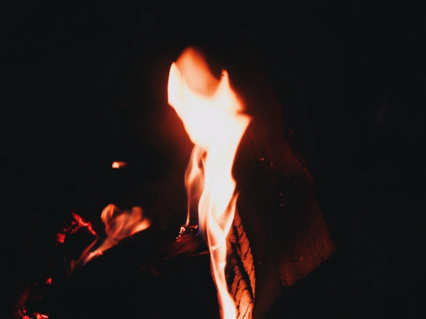 fire, flame, burn, bonfire, night, dark background@toppng.com