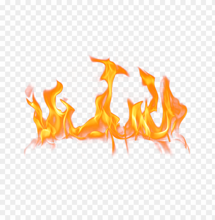 PNG image of fire flames with a clear background - Image ID 9176