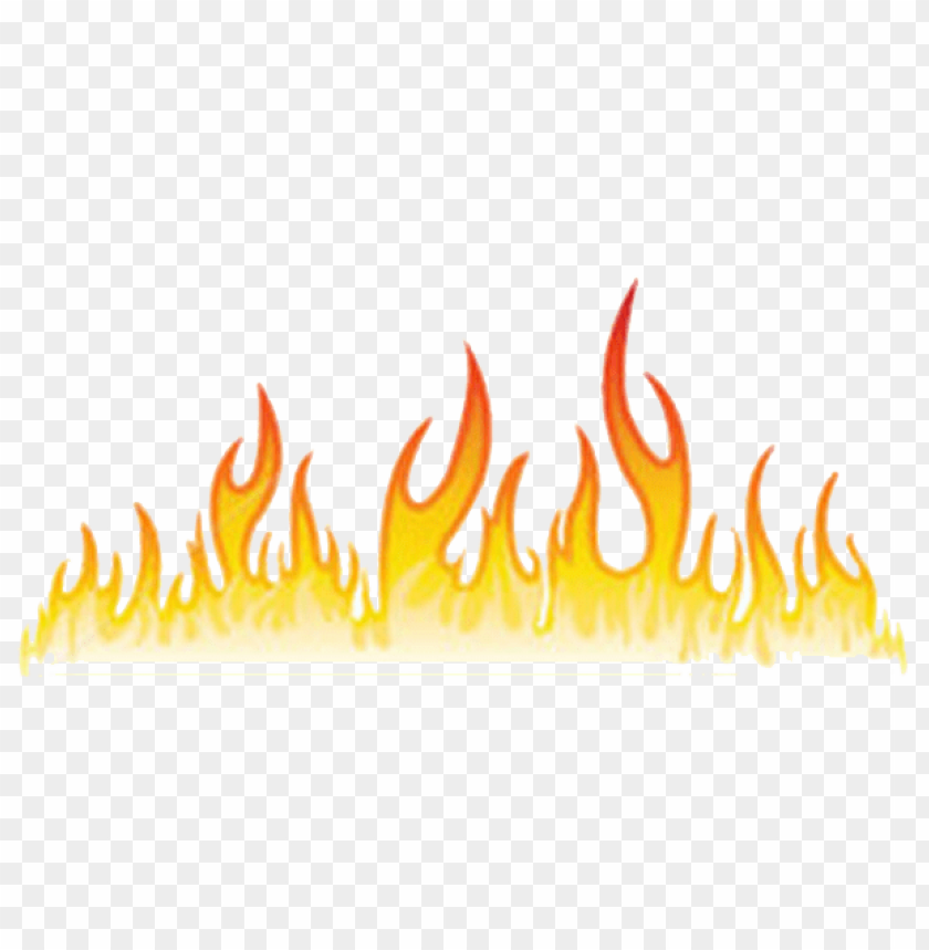 PNG image of fire flames with a clear background - Image ID 9184