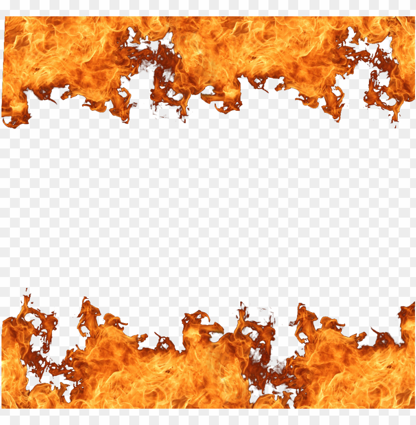free PNG fire flames effect frame border PNG image with transparent background PNG images transparent