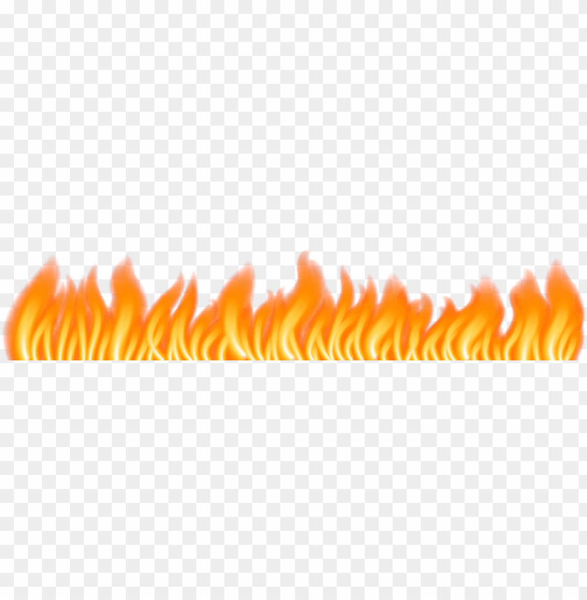 PNG Image Of Fire Line Transparent With A Clear Background - Image