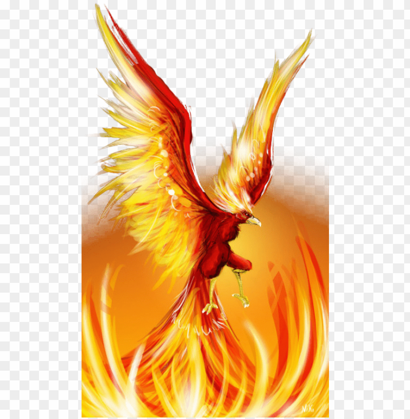 fire phoenix PNG transparent with Clear Background ID 88590