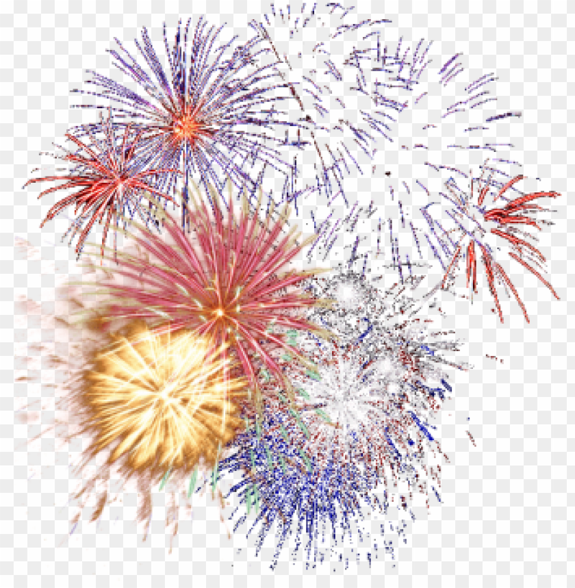 Fireworks Finale - Fire Works Gif PNG Transparent Background