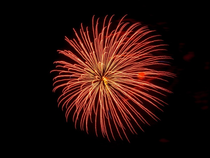 fireworks, salute, sky, sparks, dark