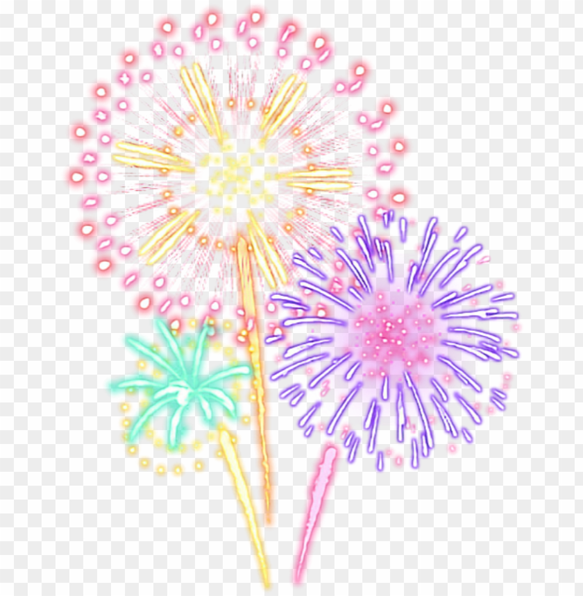 Fireworks Sticker Kate Chacon Png Transparent Fireworks Fireworks PNG Image With Transparent Background
