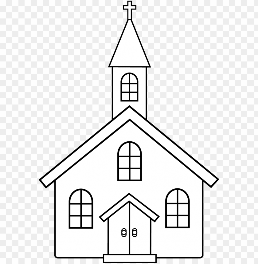 coloring pages of church