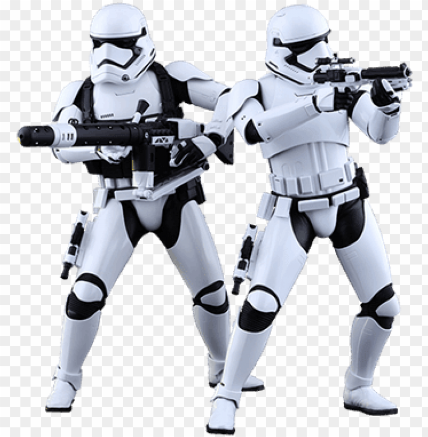 first order stormtrooper sixth scale figure set PNG image with transparent background@toppng.com