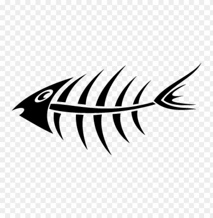  fish bone vector for - 471309