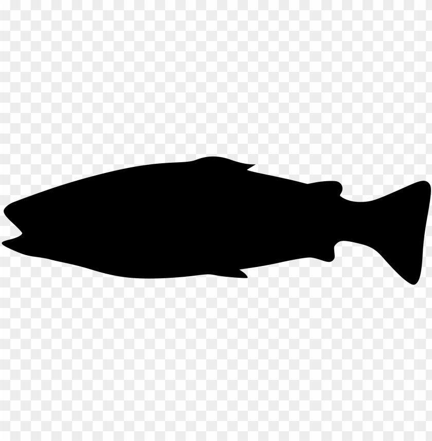 Fish Silhouette Png Small Black Fish Silhouette PNG Image With Transparent Background@toppng.com