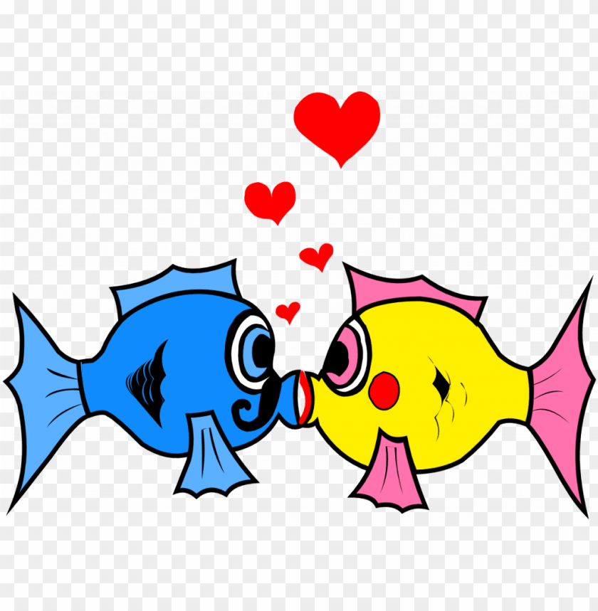 free PNG fishing clipart fish hook - kissing fish clipart PNG image with transparent background PNG images transparent