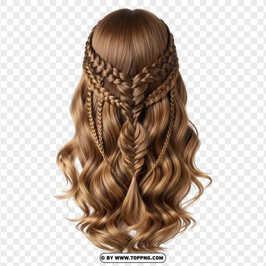 Fishtail braids – intricate, side style