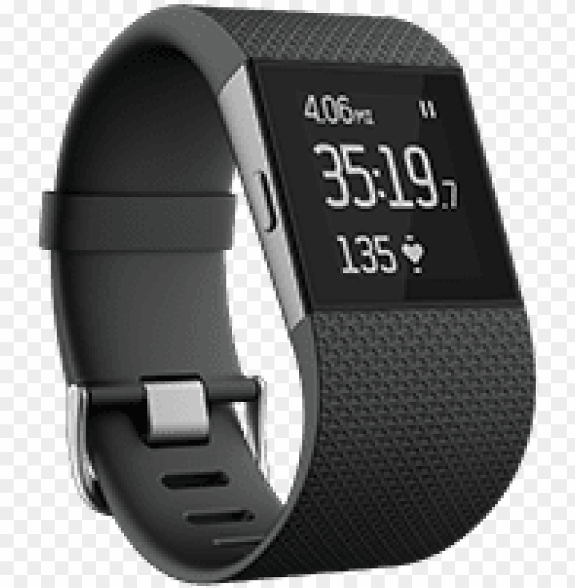 Clear fitbit surge PNG Image Background ID 70753